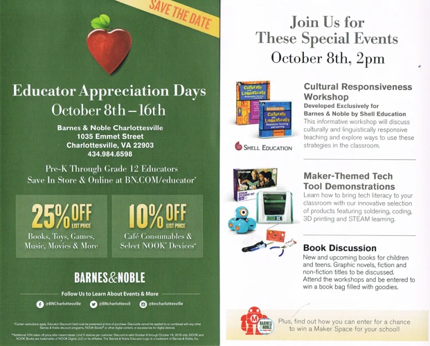 Barnes & Noble Educator Program